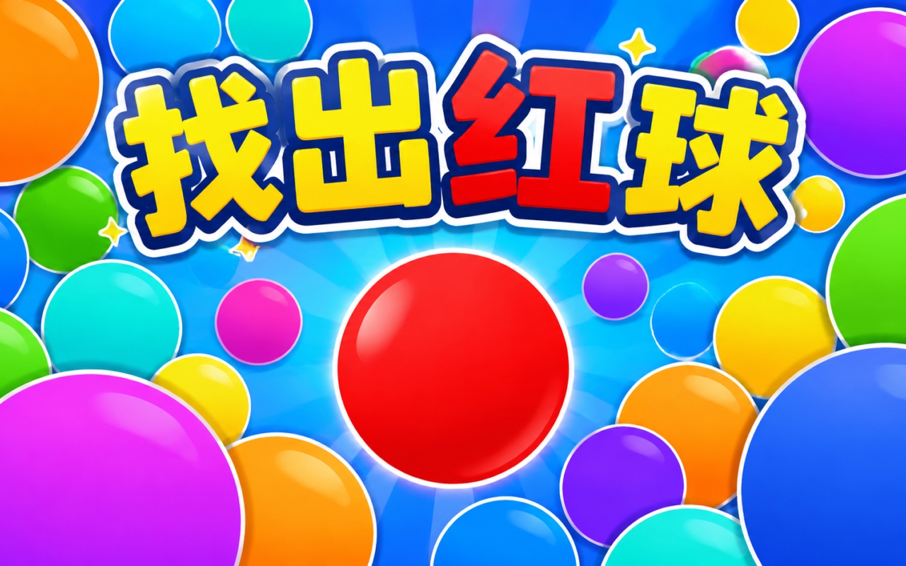 找出红球