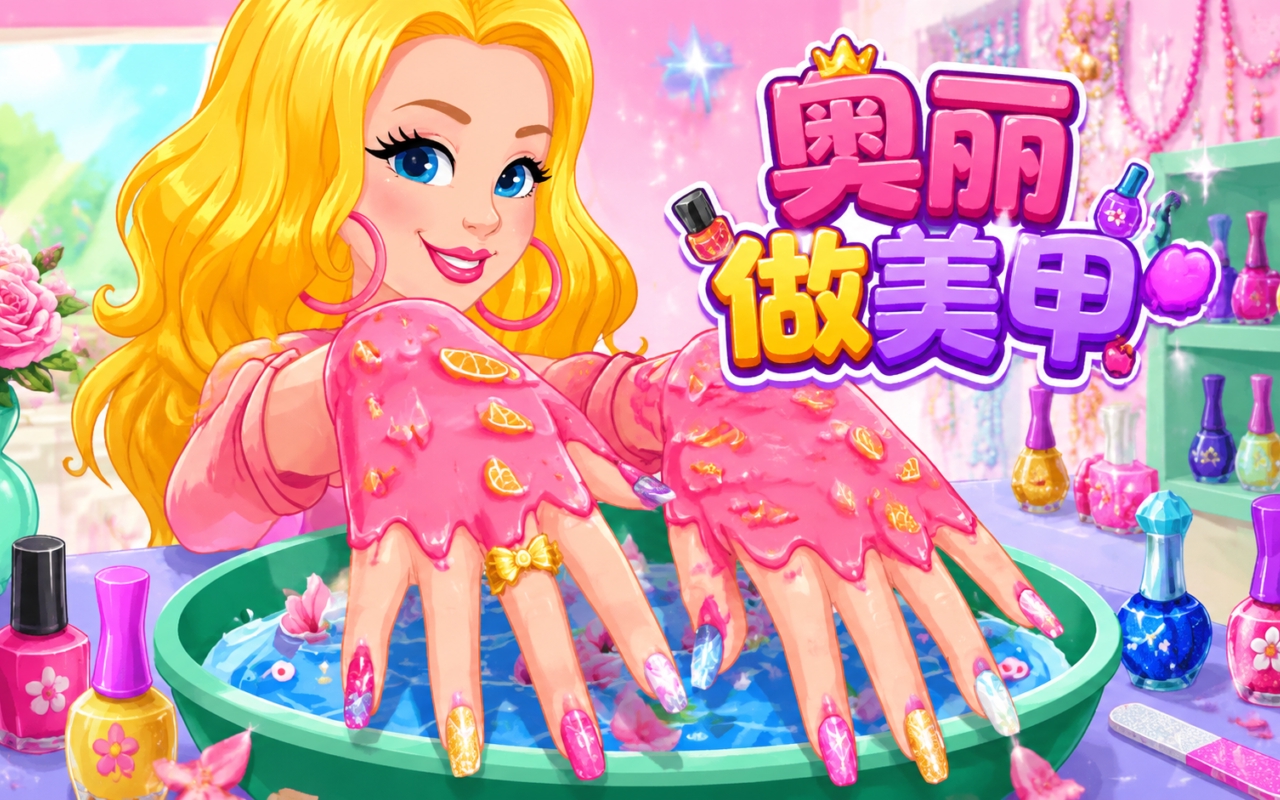 奥丽做美甲