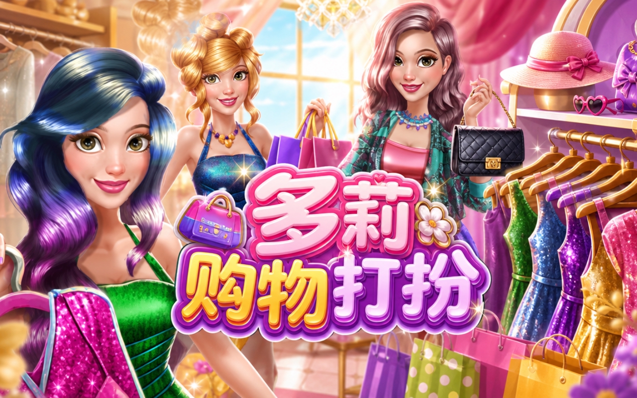 多莉购物打扮
