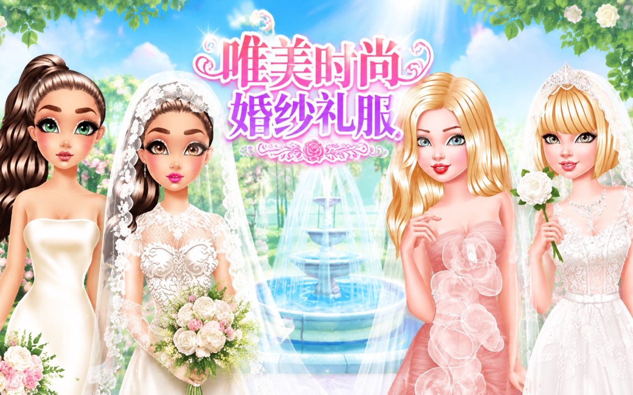 唯美时尚婚纱礼服