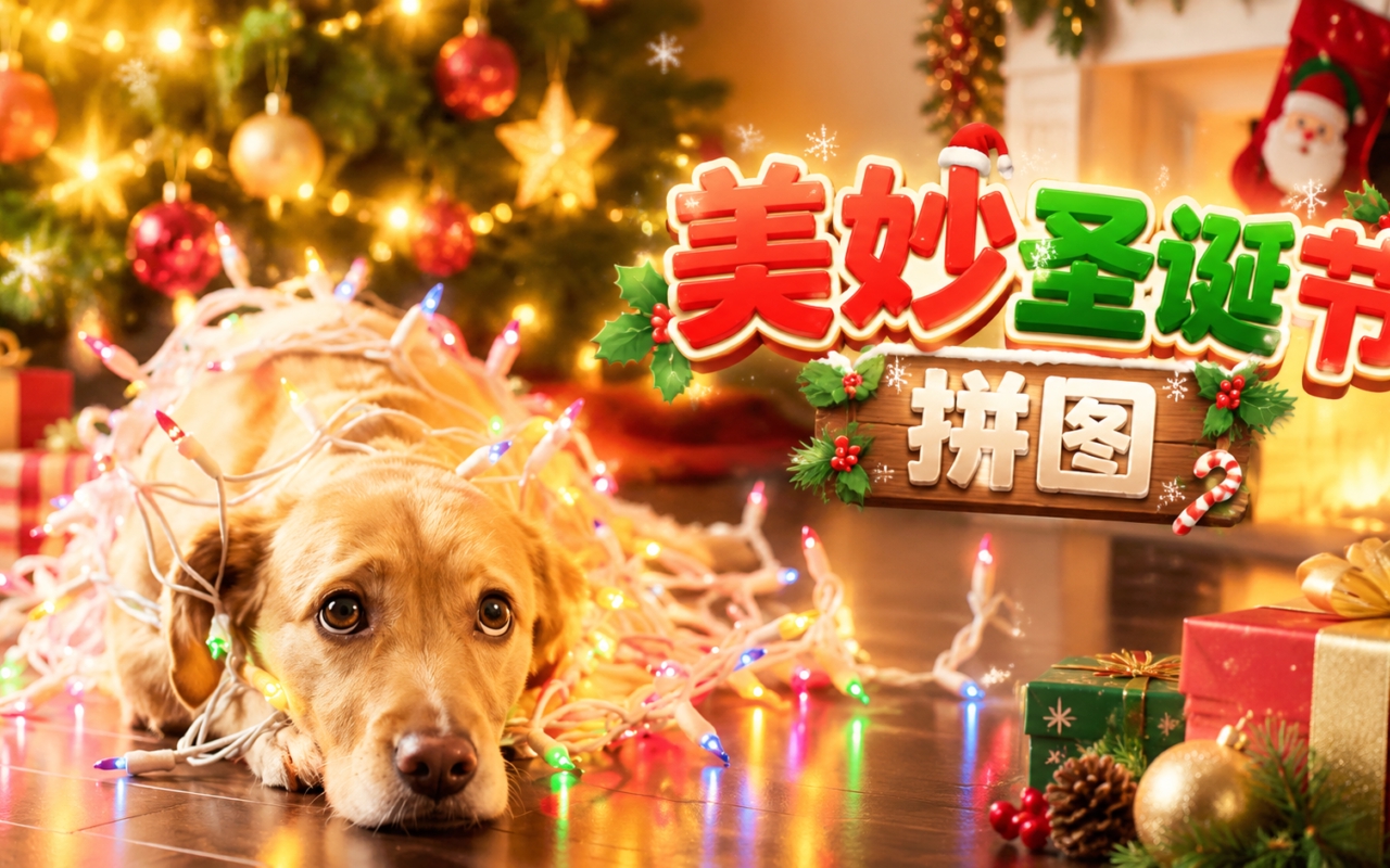 美妙圣诞节拼图