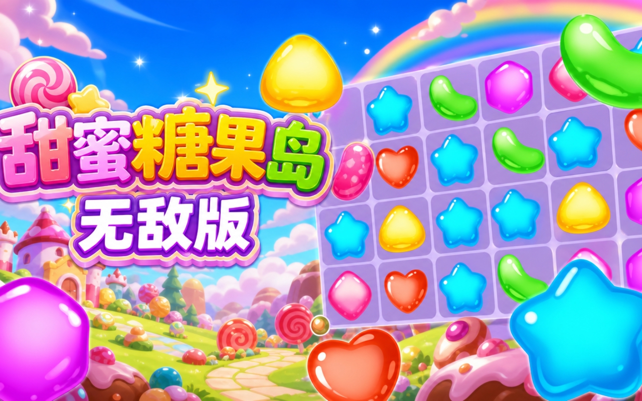 甜蜜糖果岛无敌版