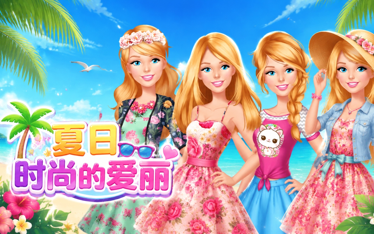 夏日时尚的爱丽