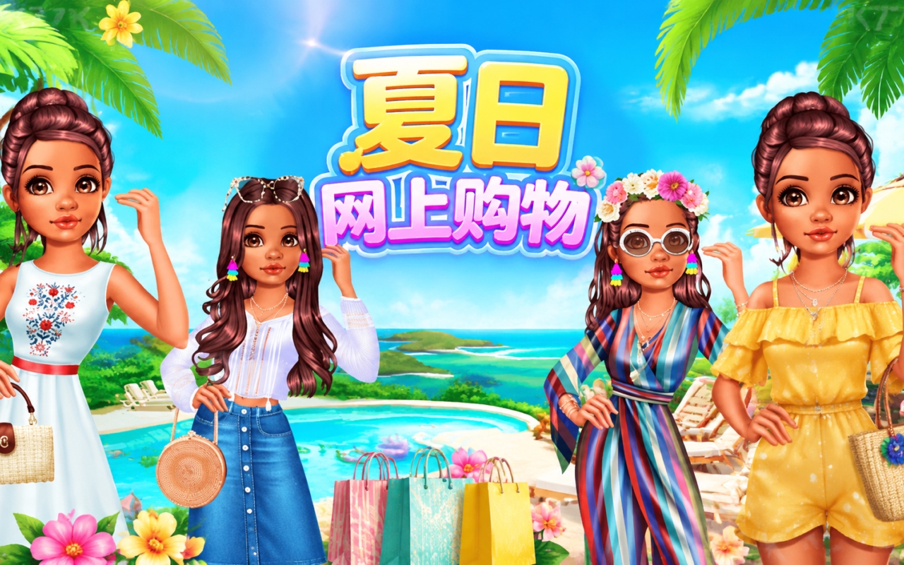 夏日网上购物