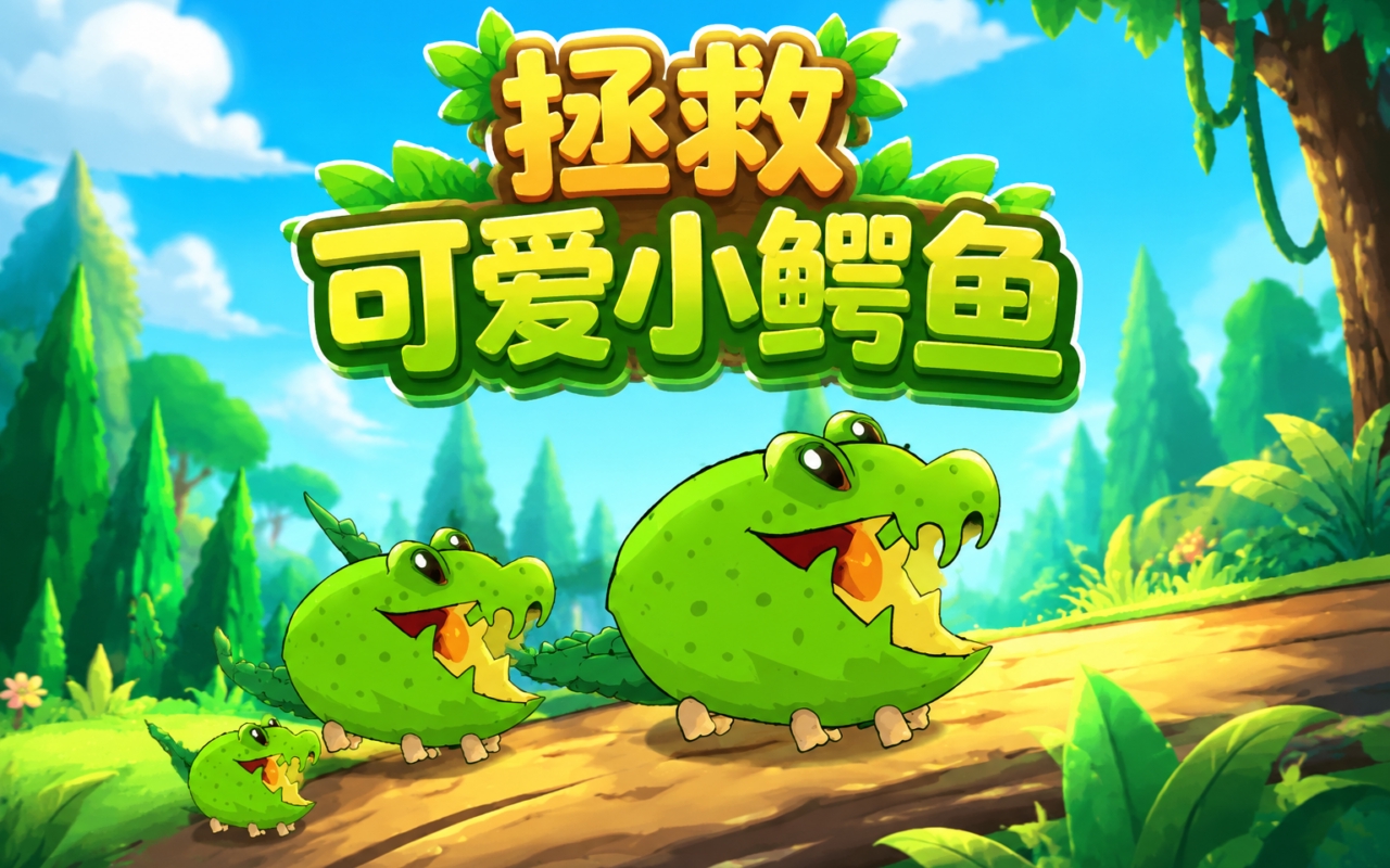 拯救可爱小鳄鱼