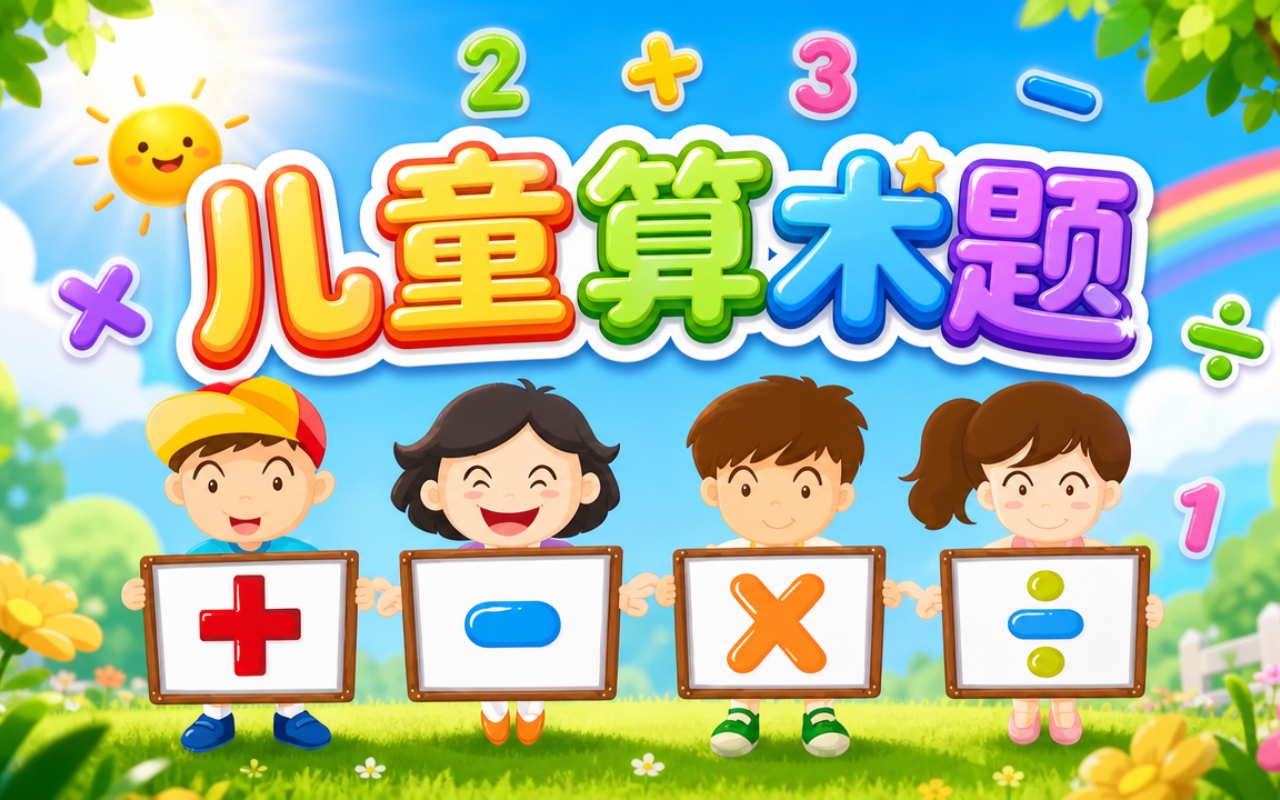 儿童算术题