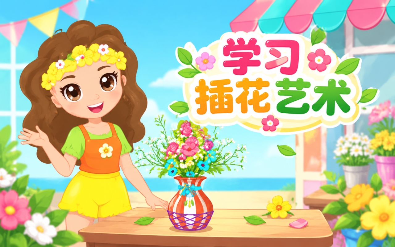 学习插花艺术