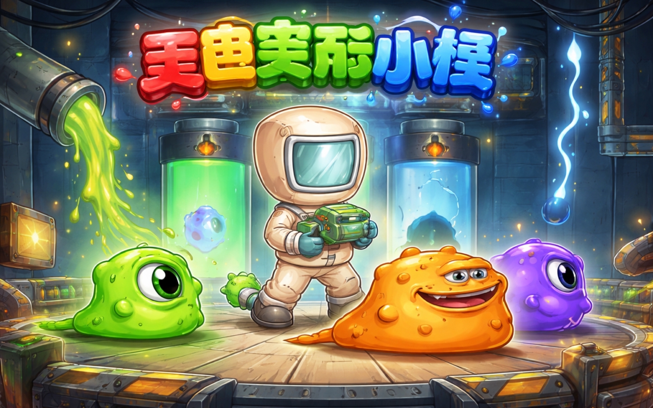 三色变形小怪