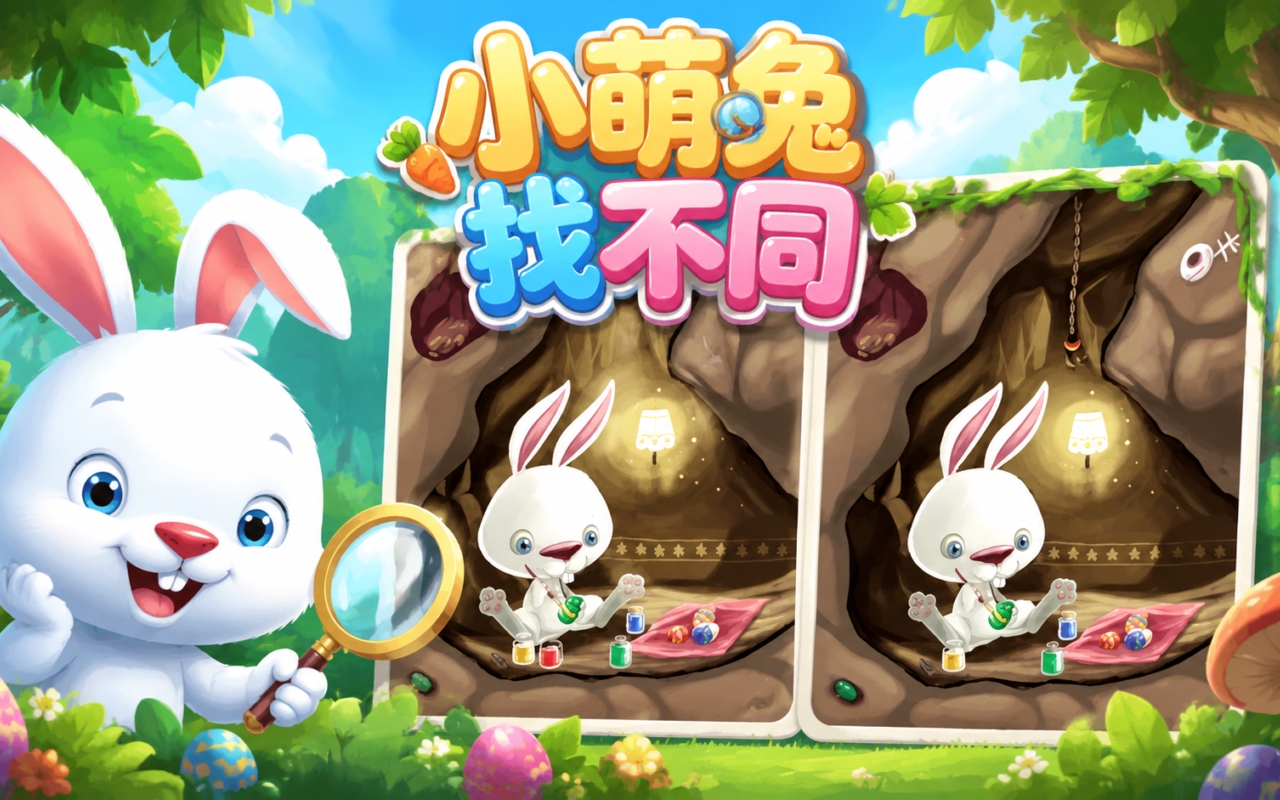 小萌兔找不同