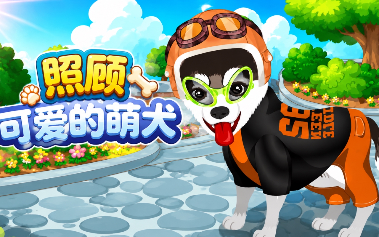 照顾可爱的萌犬