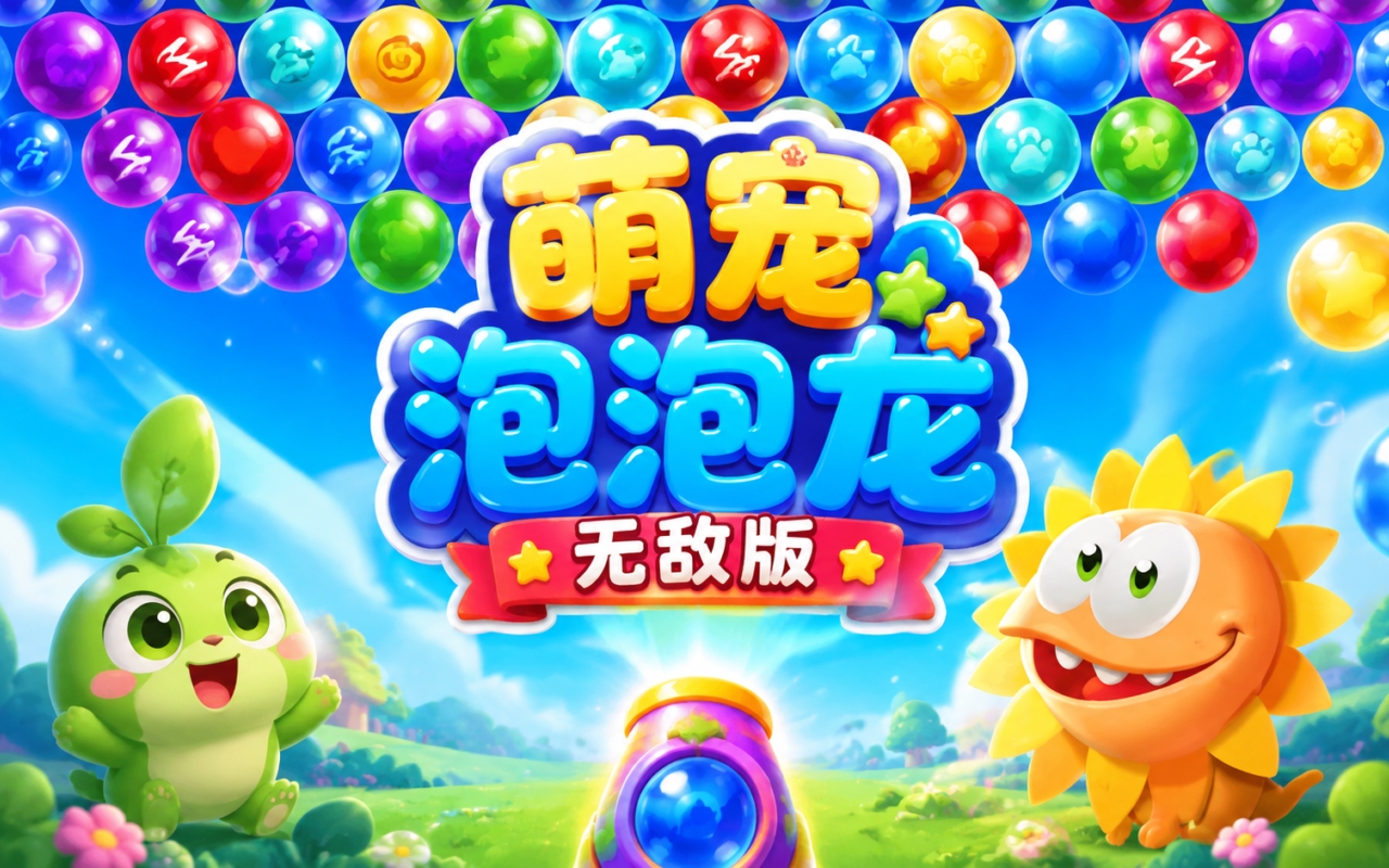 萌宠泡泡龙无敌版