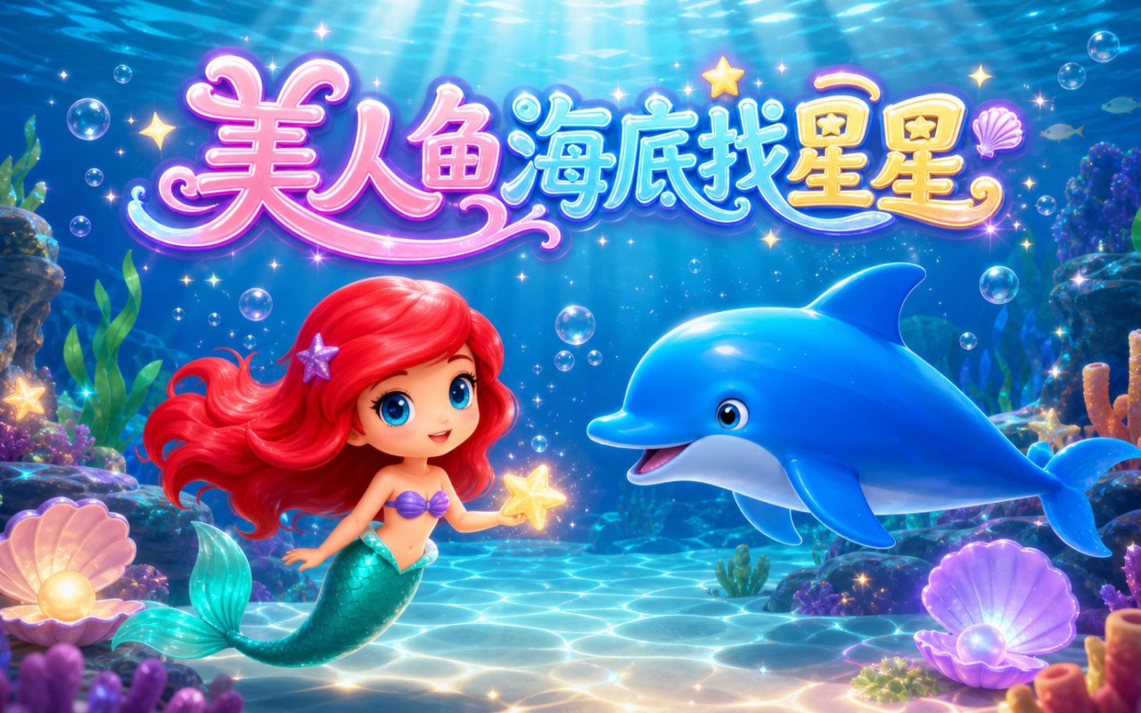 美人鱼海底找星星