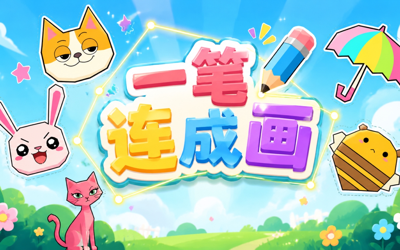 一笔连成画