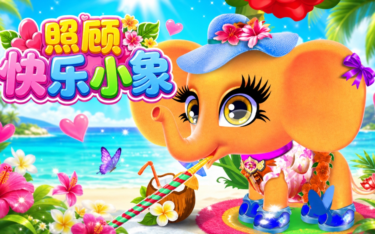 照顾快乐小象