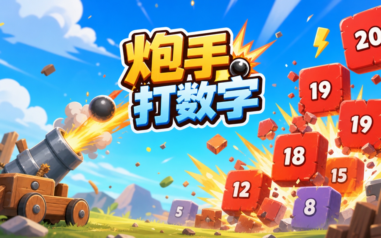 炮手打数字