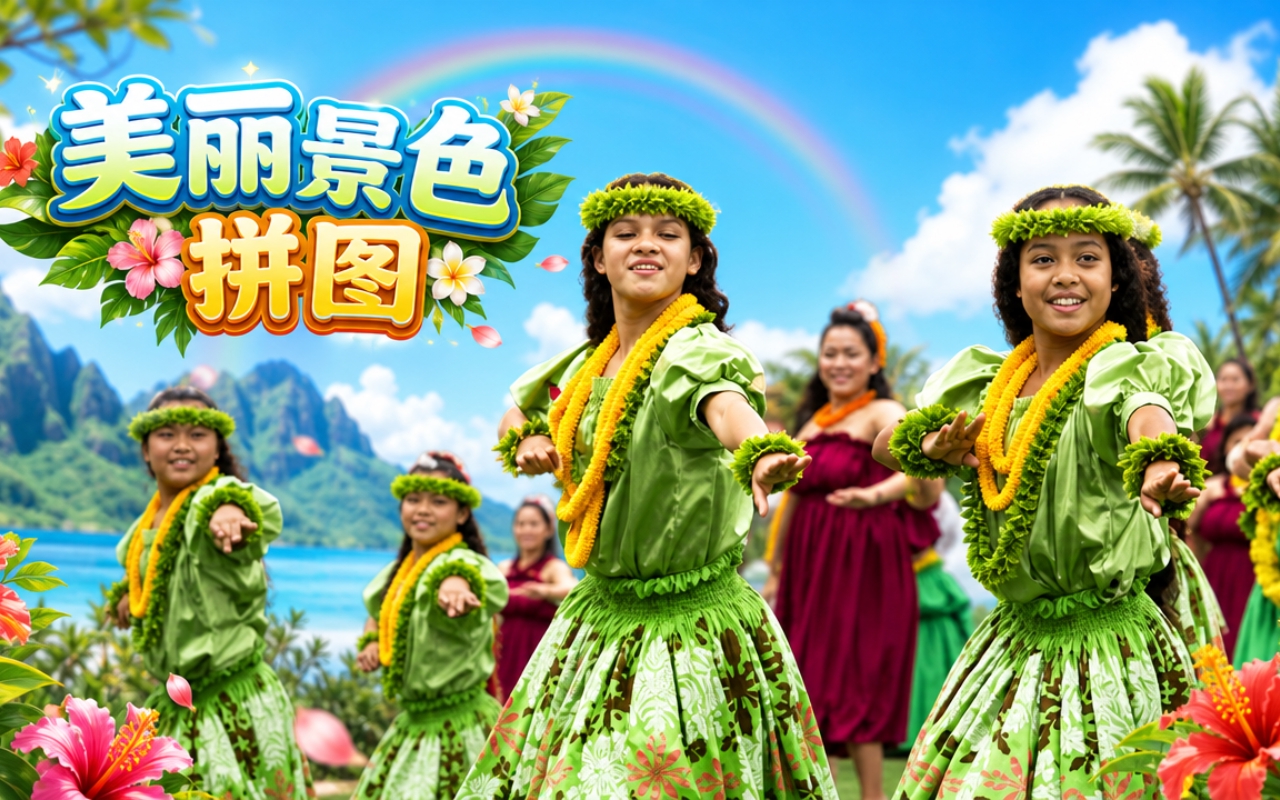 美丽景色拼图