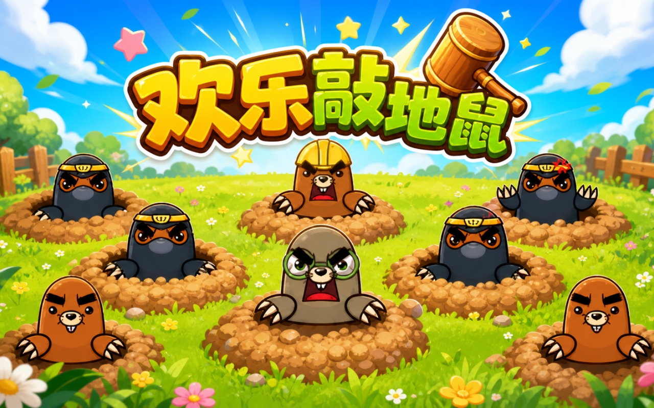 欢乐敲地鼠