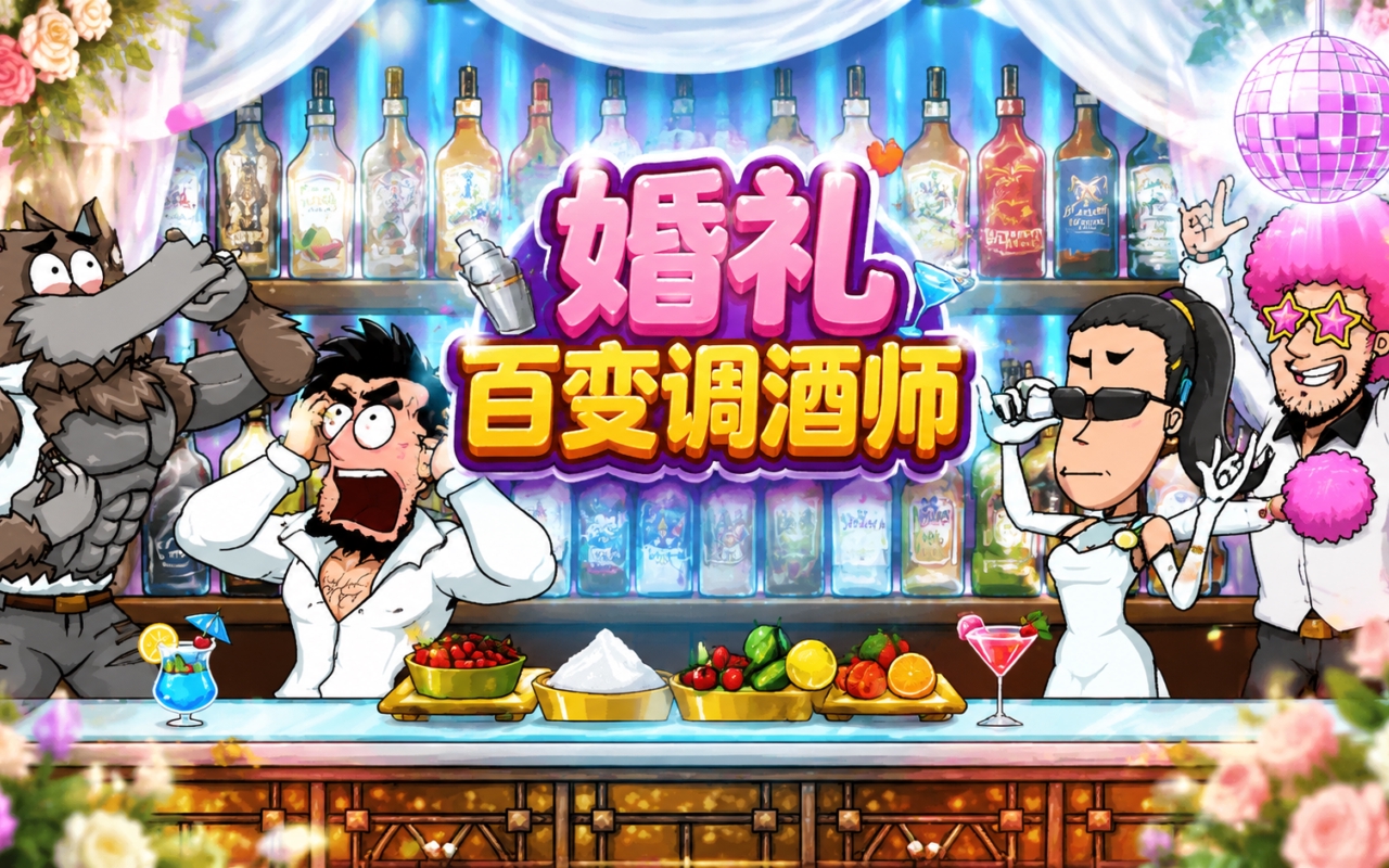 婚礼百变调酒师
