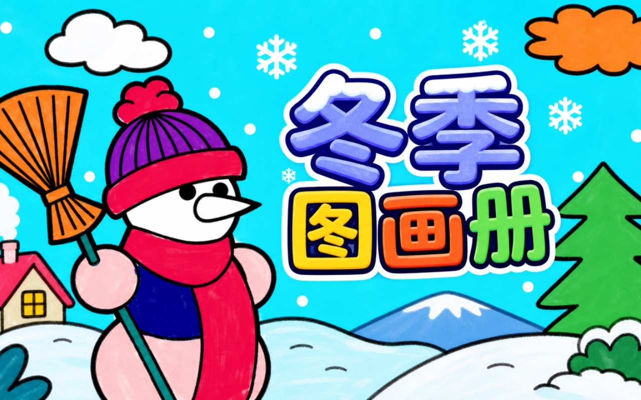 冬季图画册