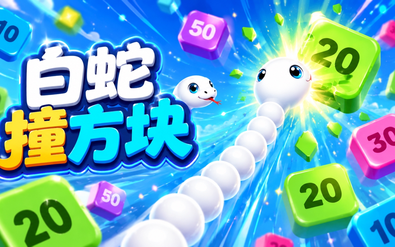 白蛇撞方块