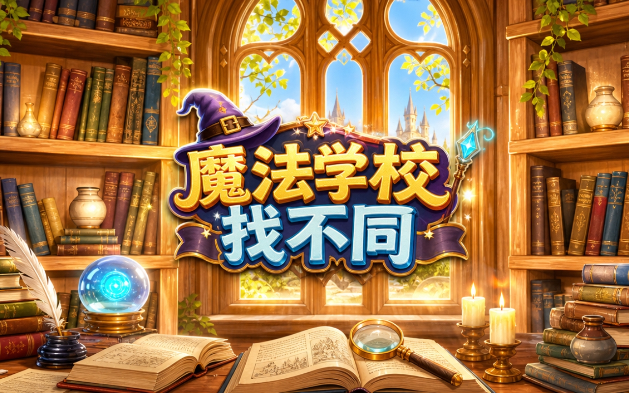 魔法学校找不同