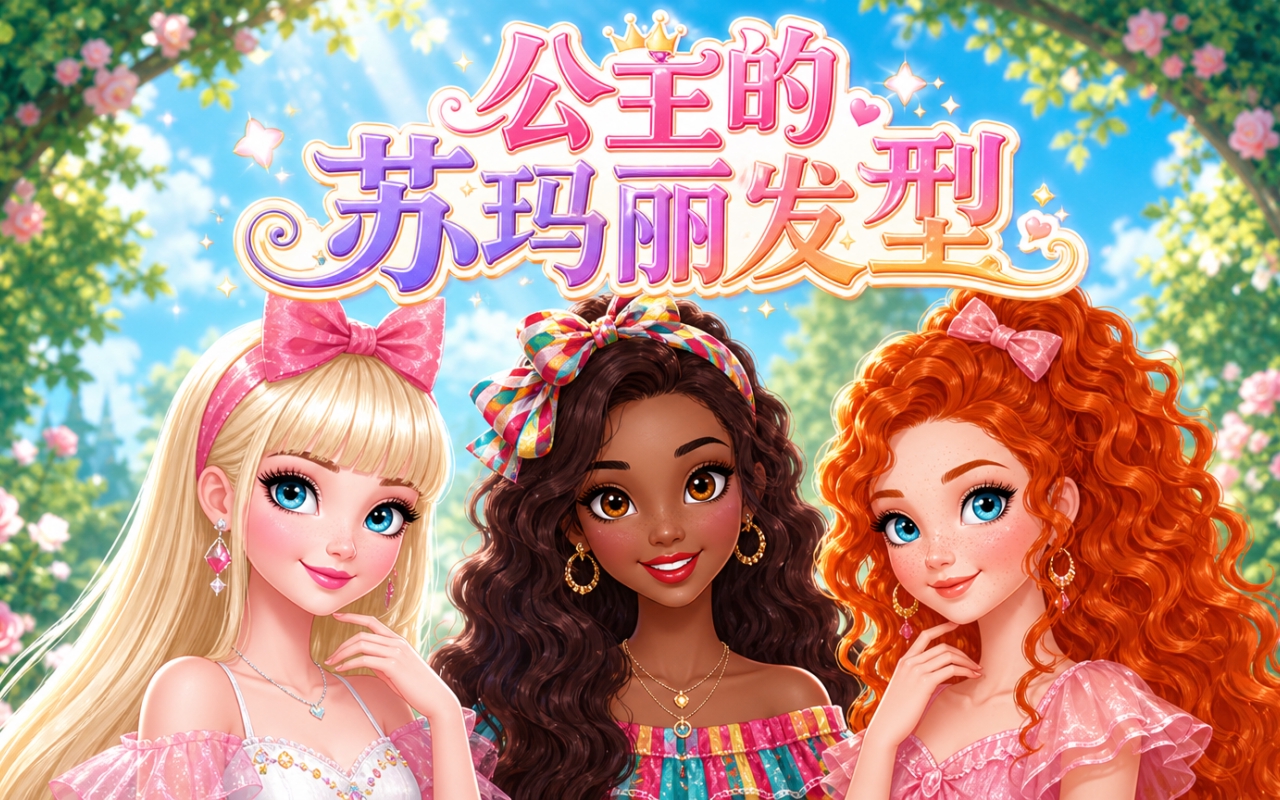 公主的苏玛丽发型