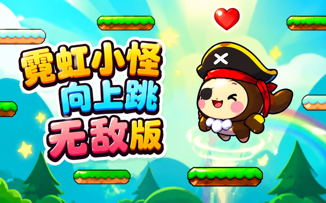 霓虹小怪向上跳无敌版