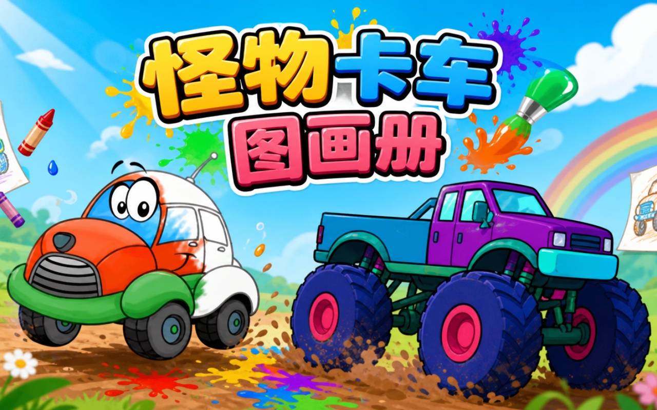 怪物卡车图画册