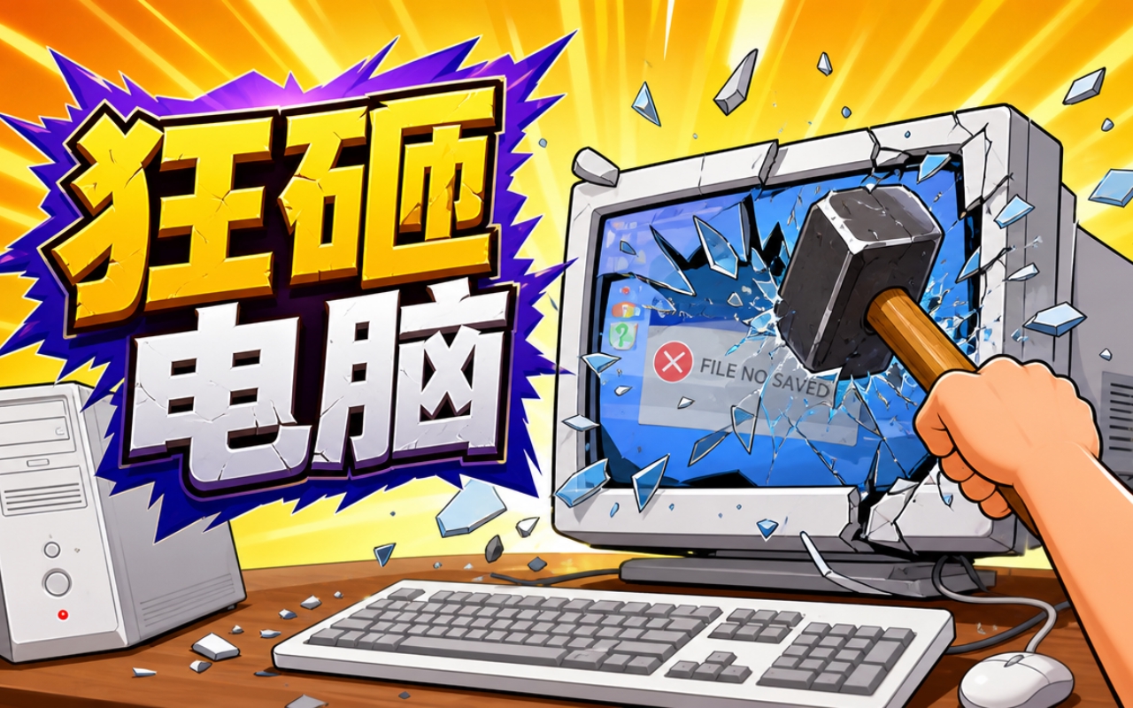 狂砸电脑