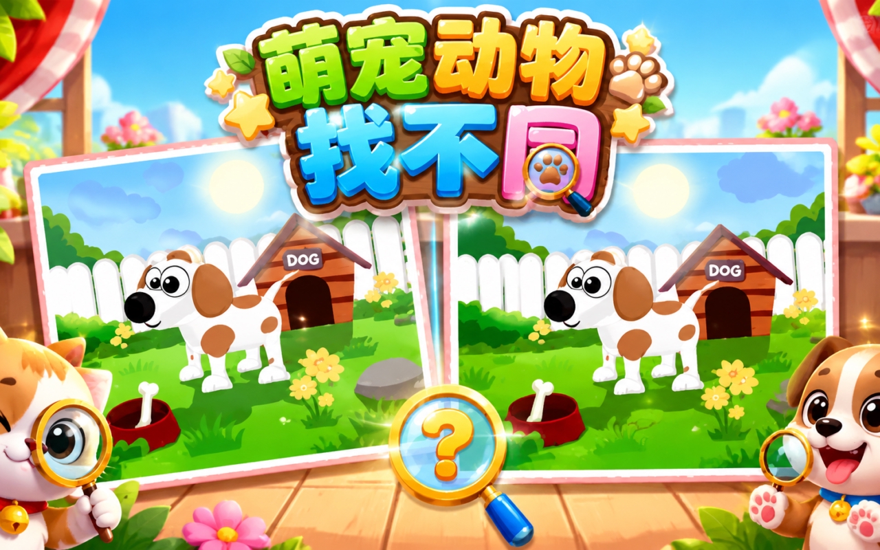 萌宠动物找不同