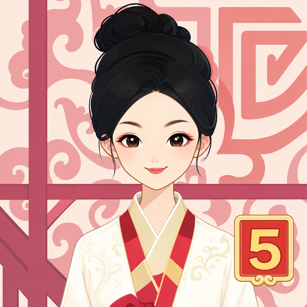 可爱古装女生