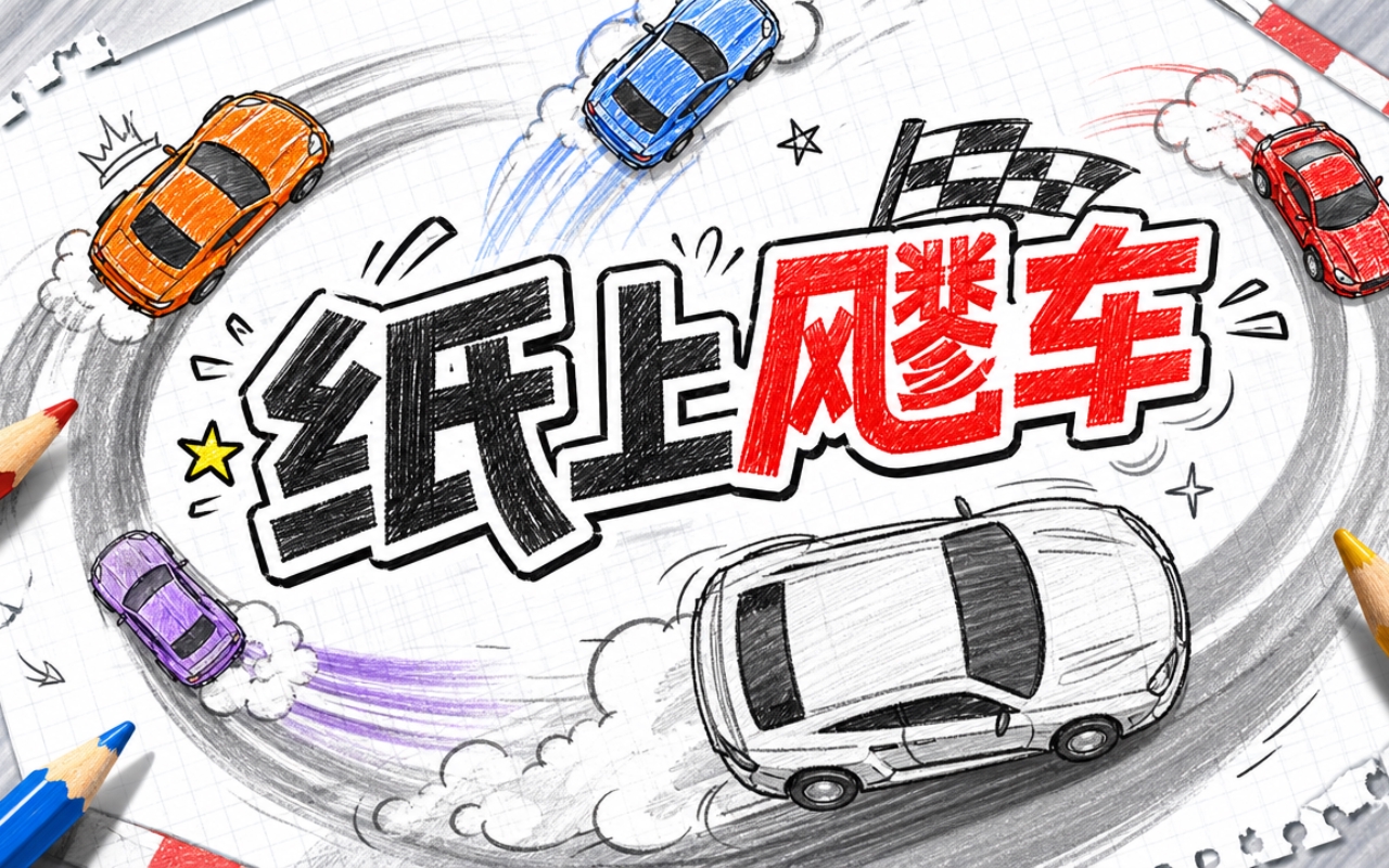 纸上飚车