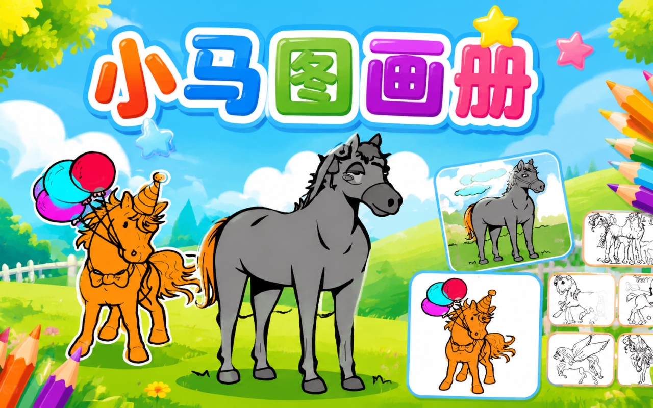 小马图画册