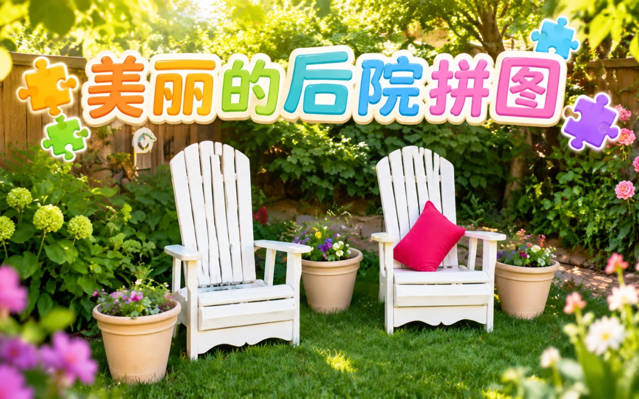 美丽的后院拼图