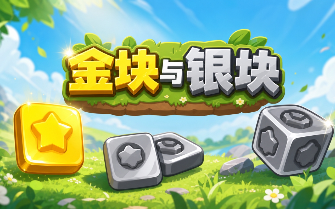 金块与银块
