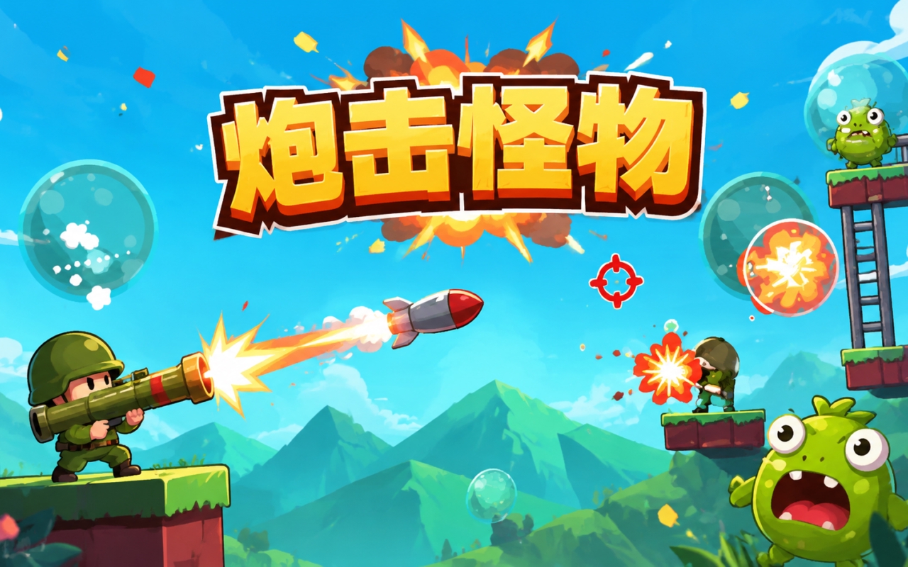 炮击怪物