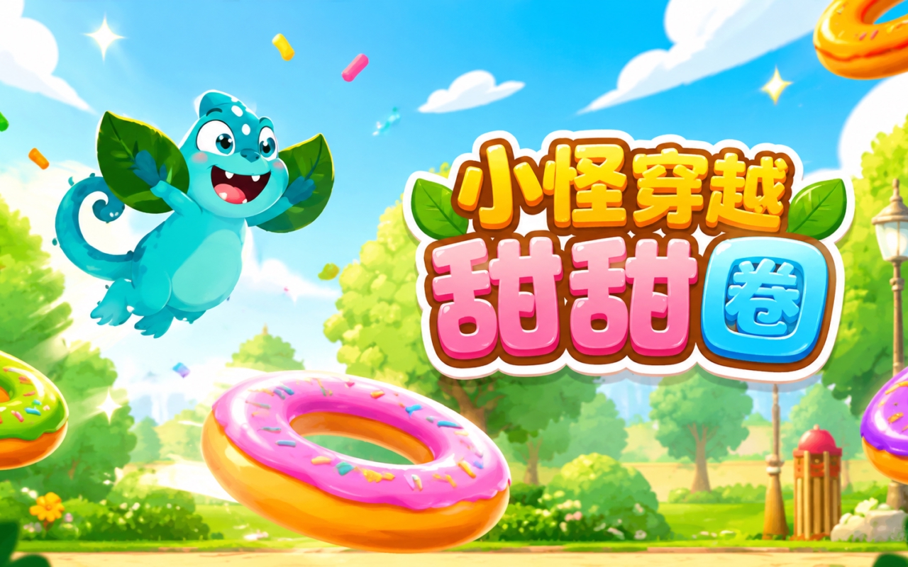 小怪穿越甜甜圈
