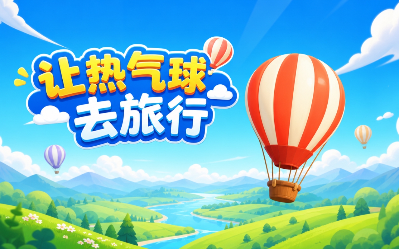 让热气球去旅行