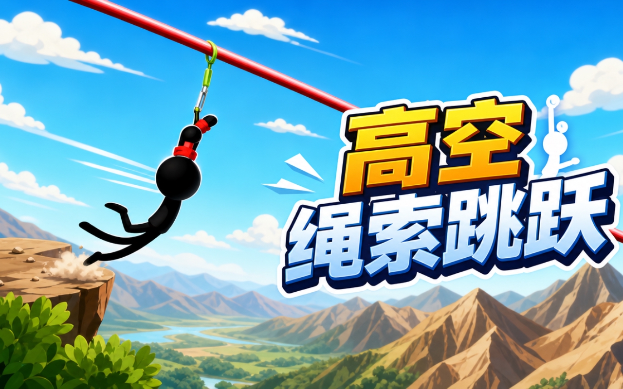 高空绳索跳跃