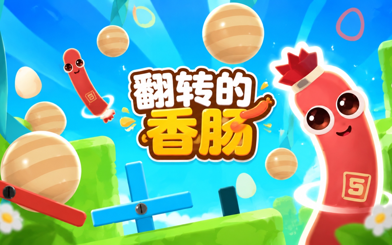 翻转的香肠