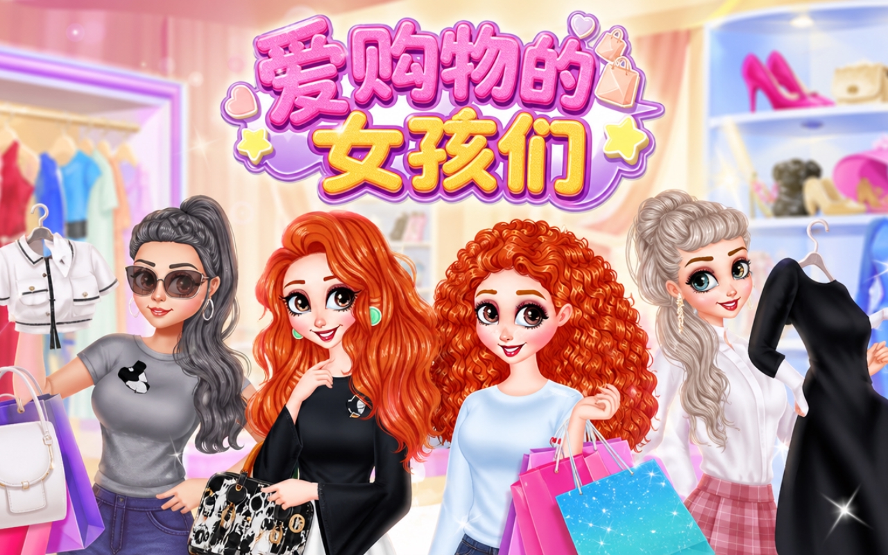 爱购物的女孩们