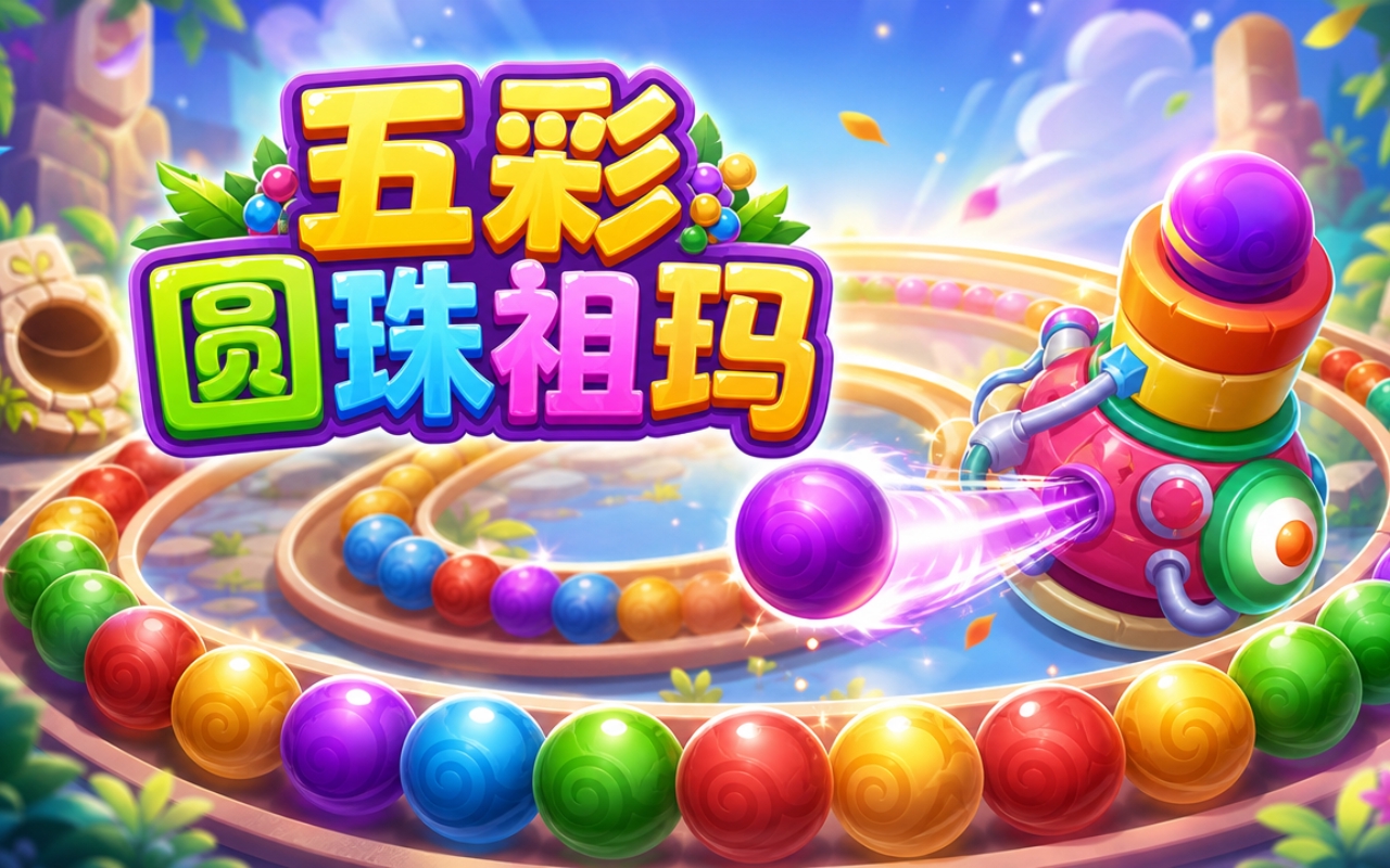五彩圆珠祖玛