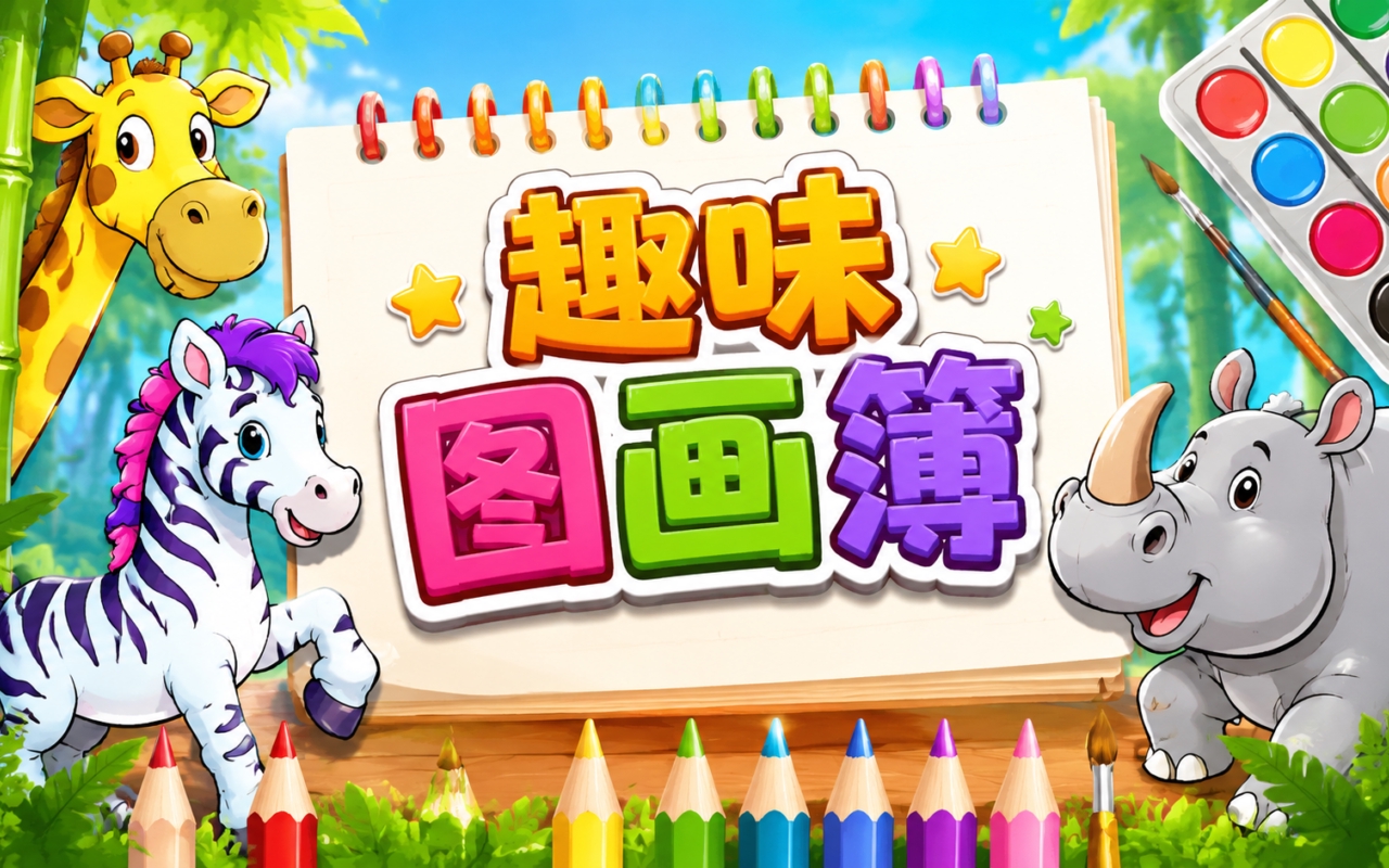 趣味图画簿