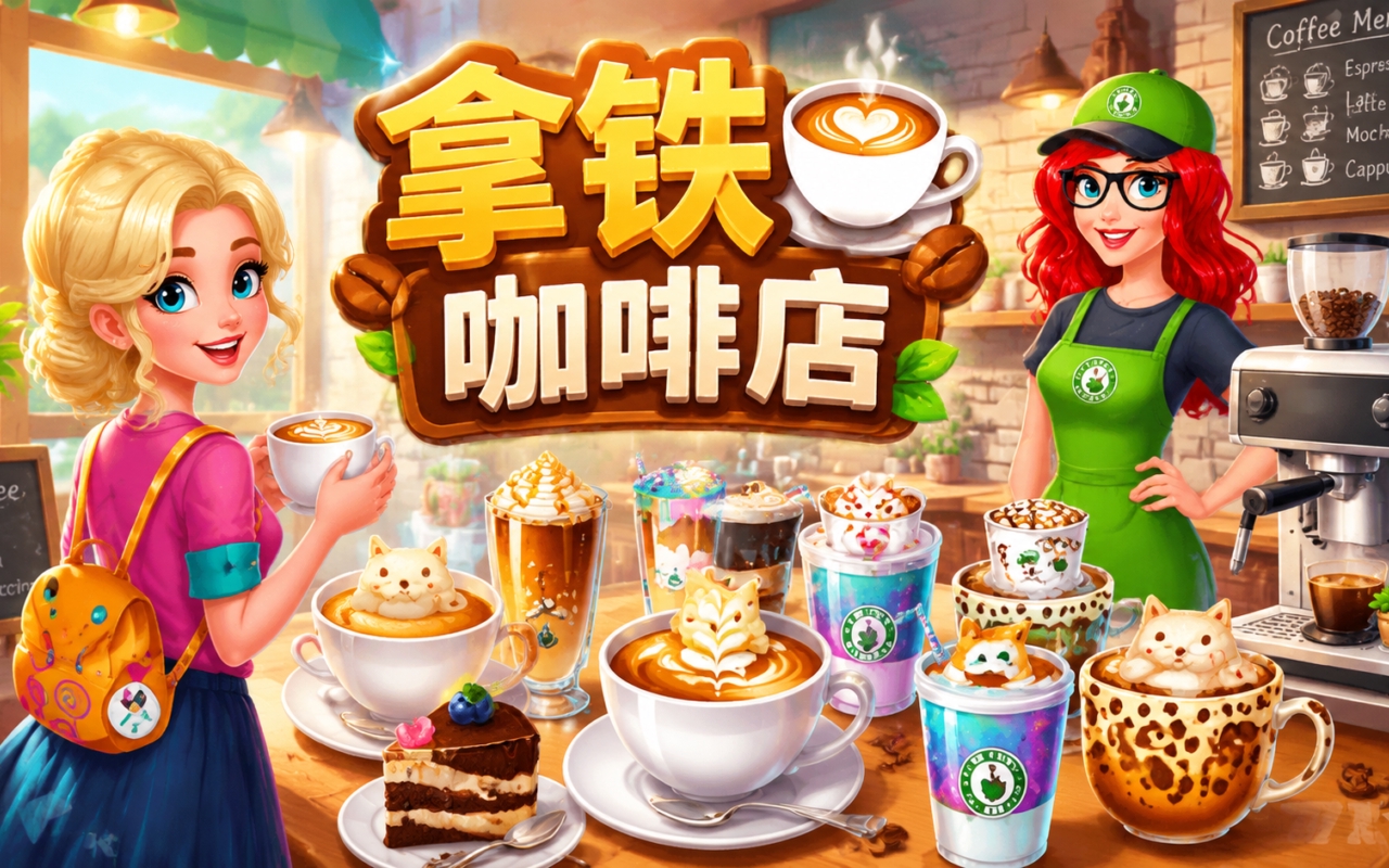 拿铁咖啡店