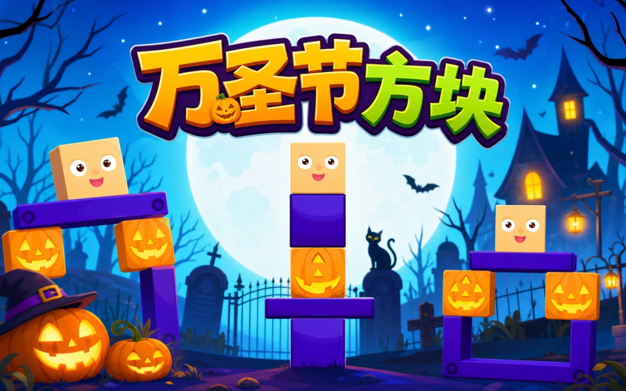 万圣节方块