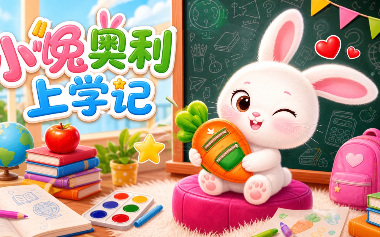 小兔奥利上学记