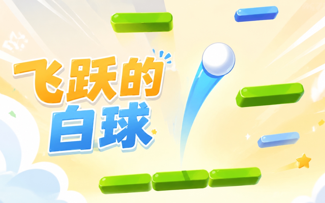 飞跃的白球