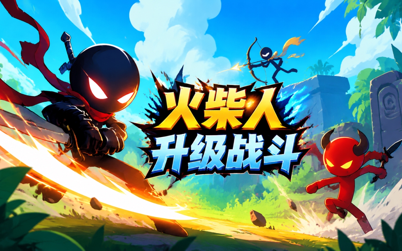 火柴人升级战斗