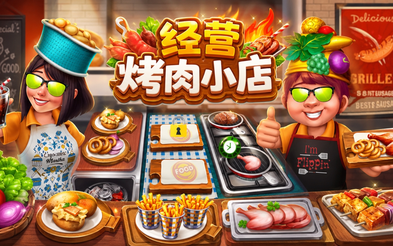 经营烤肉小店