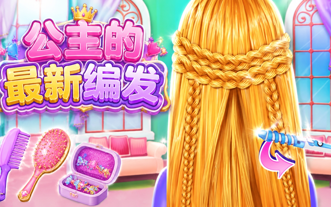 公主的最新编发